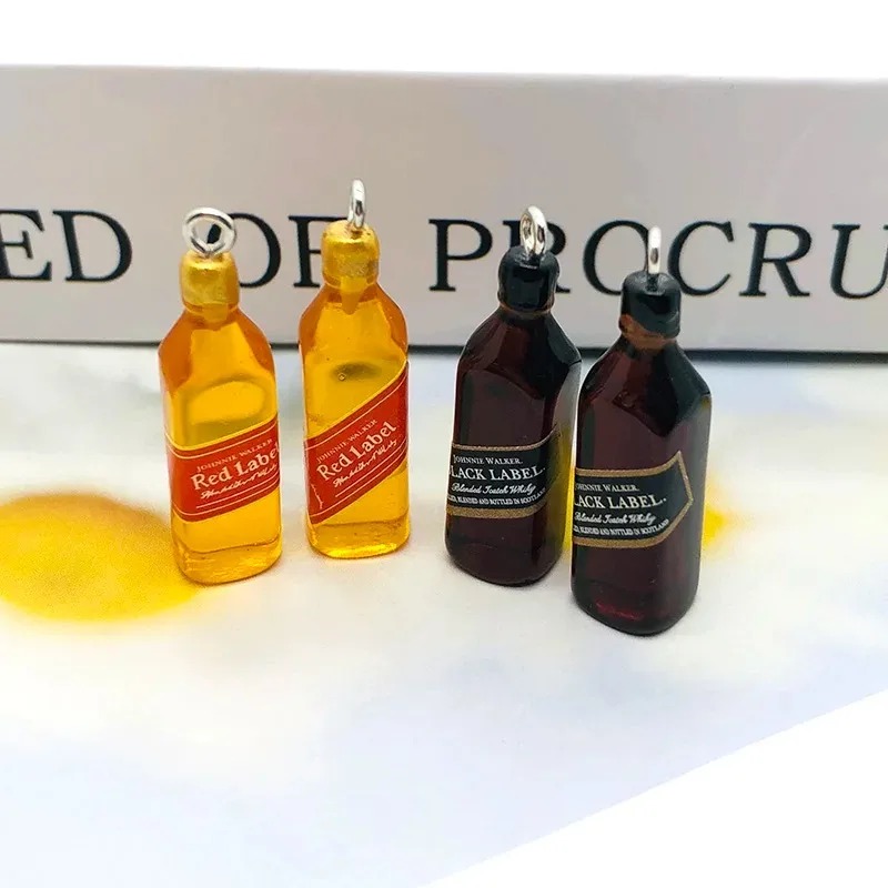 Resin Crafts Diy - 10Pcs 작은 와인 바 병 수지