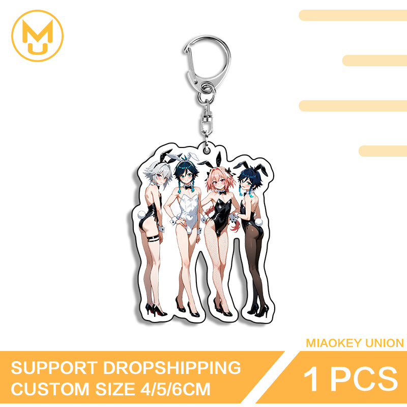 Resin Craft Genshin - Astolfo Femboy 열쇠고리 Genshin Impact Venti