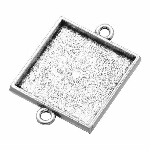 Onebeading Fit 25x25mm 스퀘어 카보  - Bezels Set Pendant 리뷰 및 가격