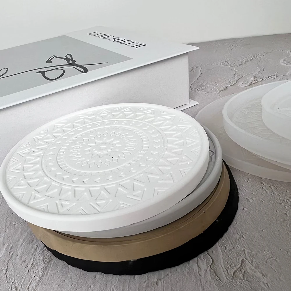 만다라 라운드 코스터 수지 실리콘 몰드, 커피 코스터  - Coaster Mold Round 리뷰 및 가격
