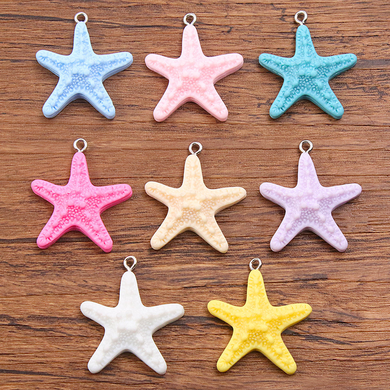 10개 도파민 컬러 불가사리 레진 참 오션 펜던트 DI - Resin Crafts Diy 리뷰 및 가격