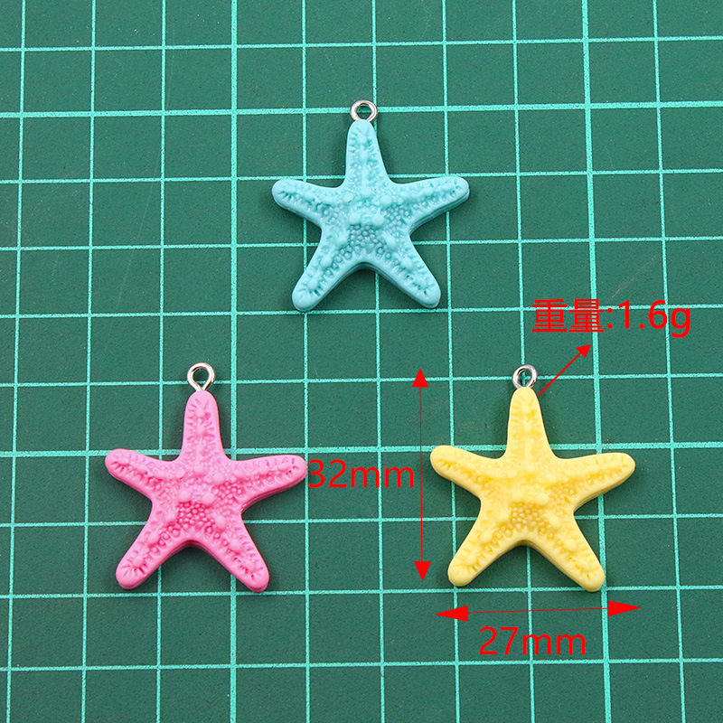 10개 도파민 컬러 불가사리 레진 참 오션 펜던트 DI - Resin Crafts Diy 리뷰 및 가격