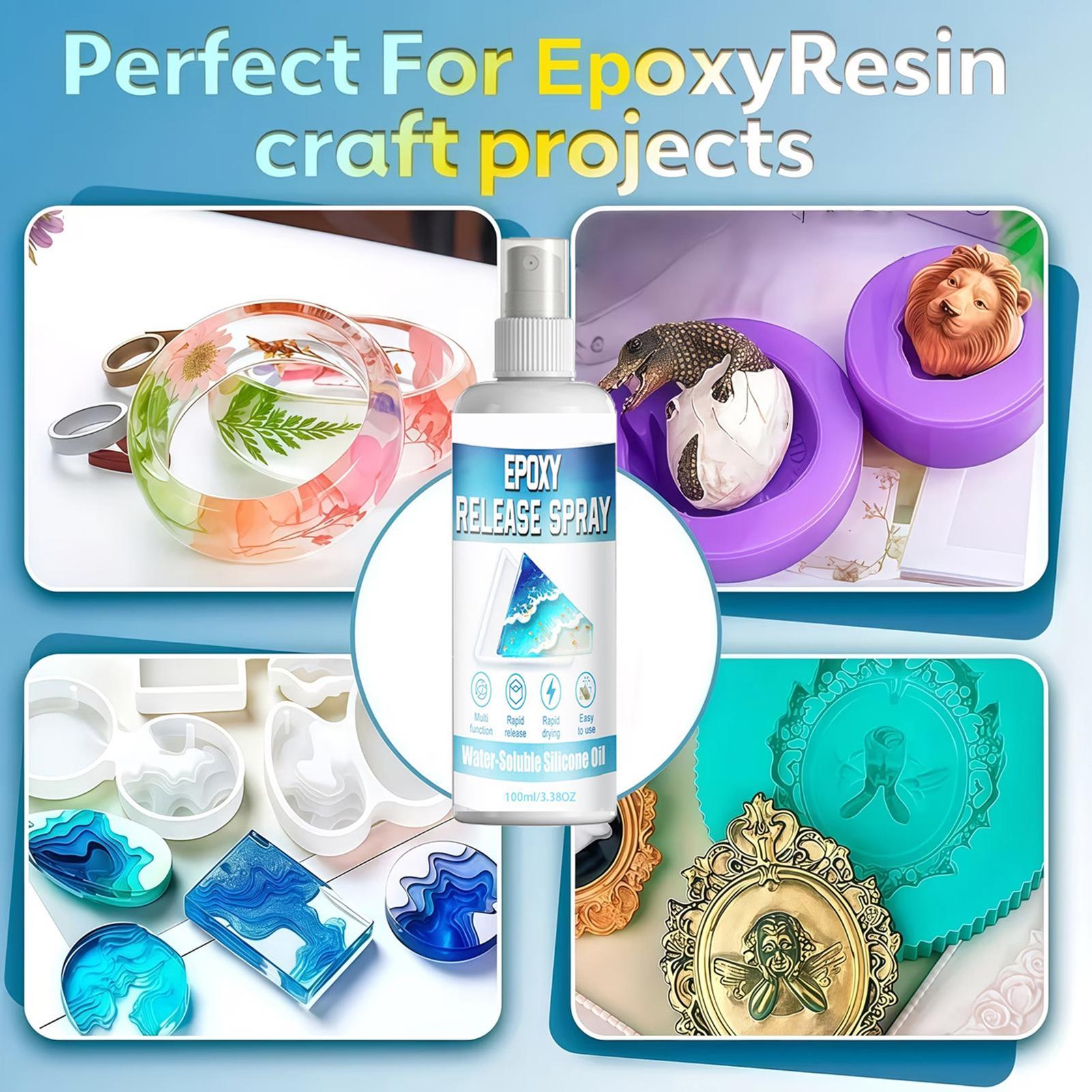 몰드 릴리스 스프레이 100ml 레진 주조용 속건성 에 - Resin Craft Workshop 리뷰 및 가격