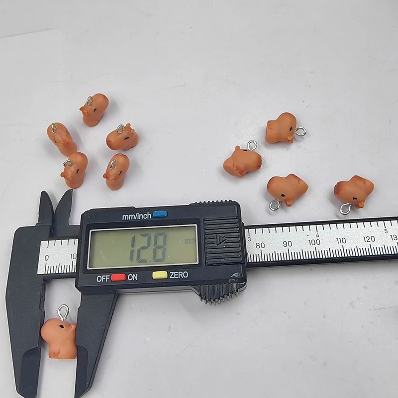 10pcs 귀여운 작은 카피바라 참 장식품 만들기용 인 - Resin Crafts Diy 리뷰 및 가격