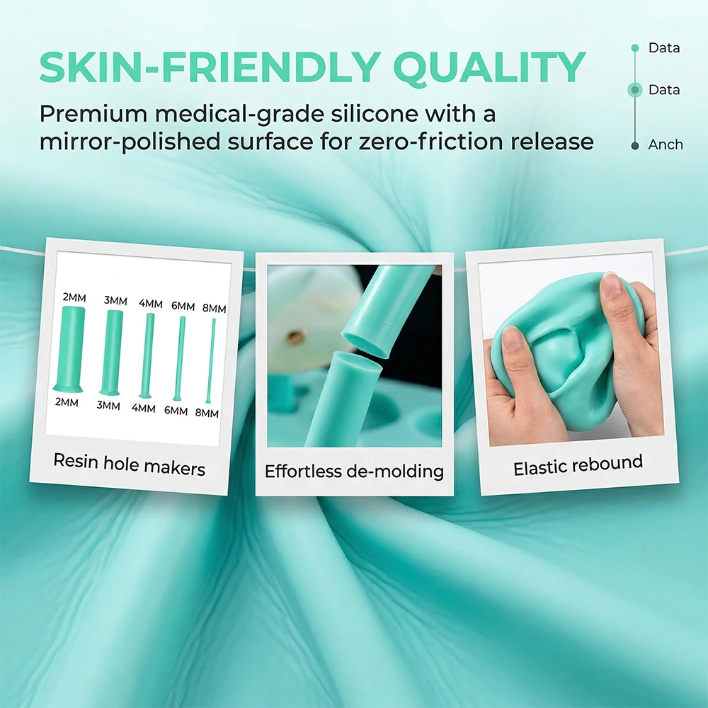 35개 레진 홀 오프너 키트 2-8mm 쥬얼리 제작 펀 - Epoxy Uv Resin Kit 리뷰 및 가격