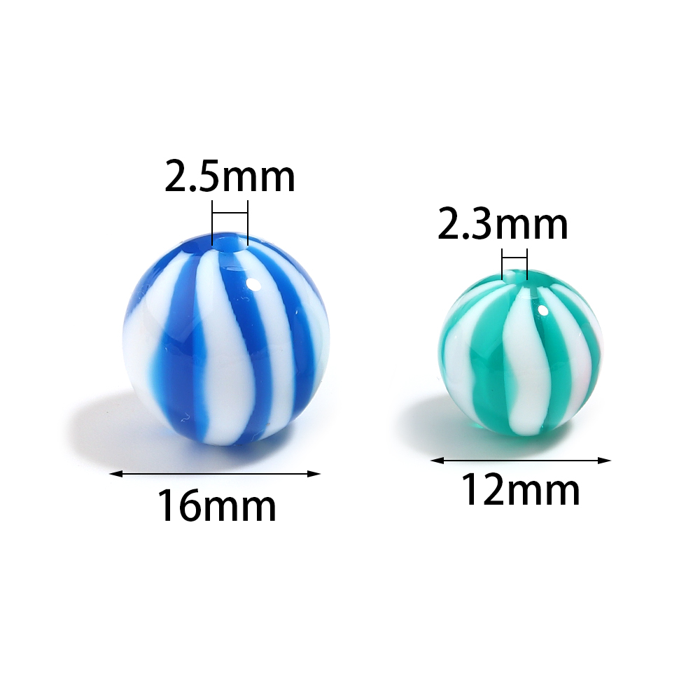 10-20pcs 12/16mm 캔디 컬러 스트라이프 비 - Resin Crafts Diy 리뷰 및 가격