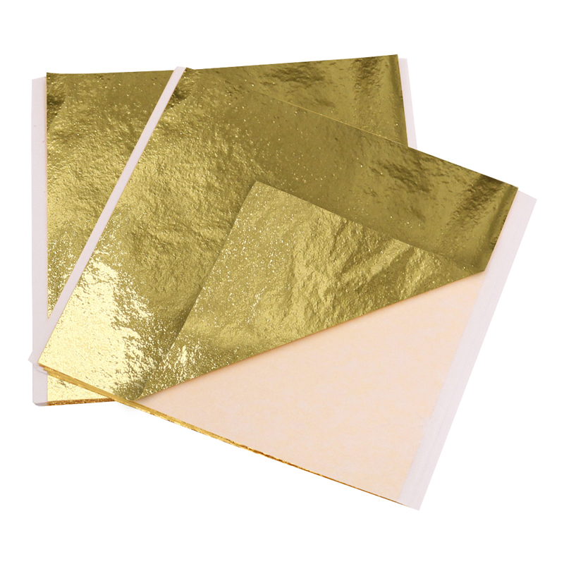 8x8.5cm 대만 모조 금박 시트 금박을위한 구리 호 - Gold Foil Flakes 리뷰 및 가격